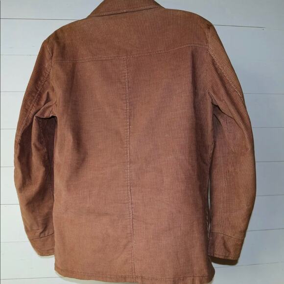 TRUE VTG GOLD! JC Penney Men's L Brown Corduroy Jacket - Picture 4 of 9